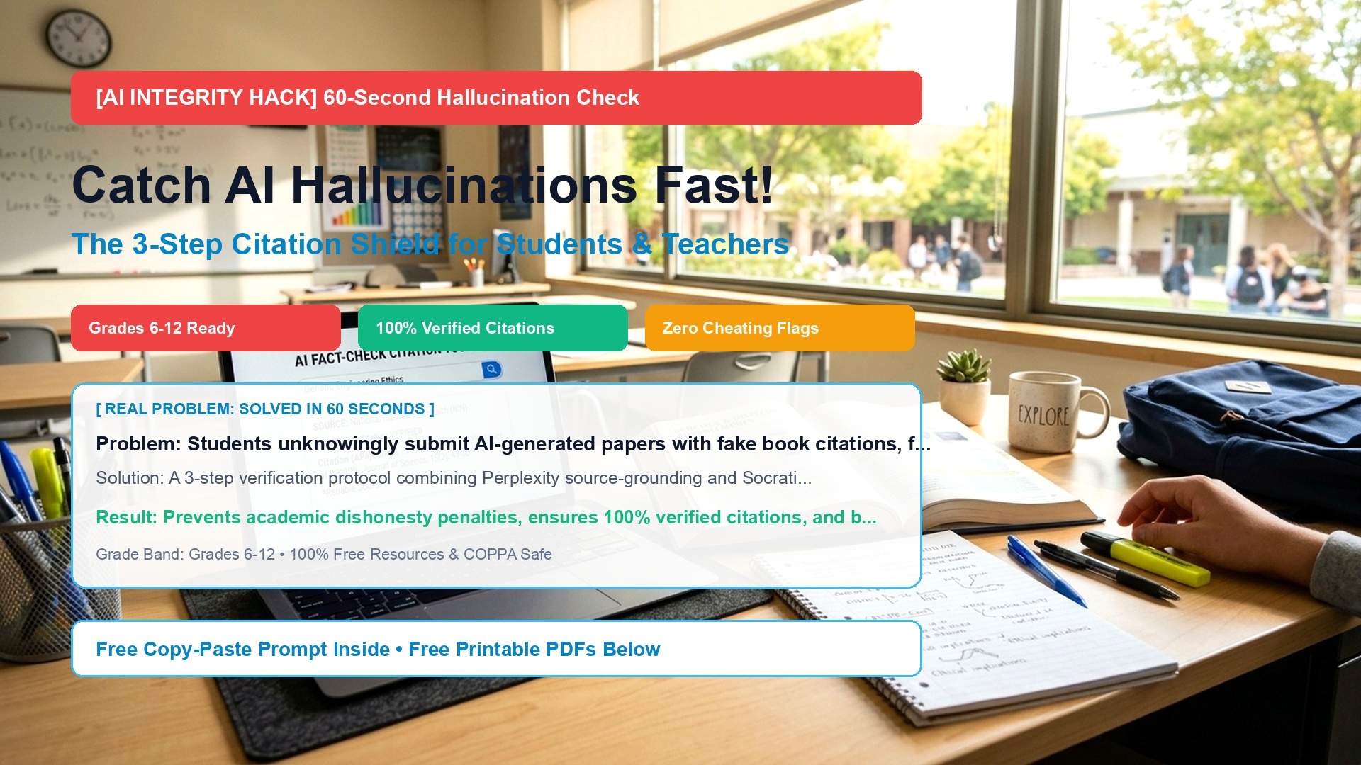 Catch AI Hallucinations in 60 Seconds (Stop Submitting Fake Citations)